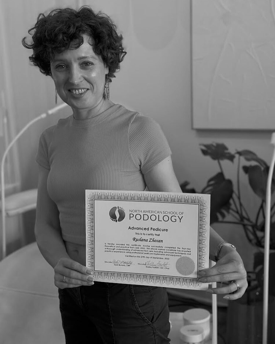 We are very proud of Lana who recently completed the Certified Master Pedicurist&reg; course! 🙋&zwj;♀️

After taking the Certified Master Pedicure course, we will provide services at an even higher level, using the latest equipment and knowledge in 