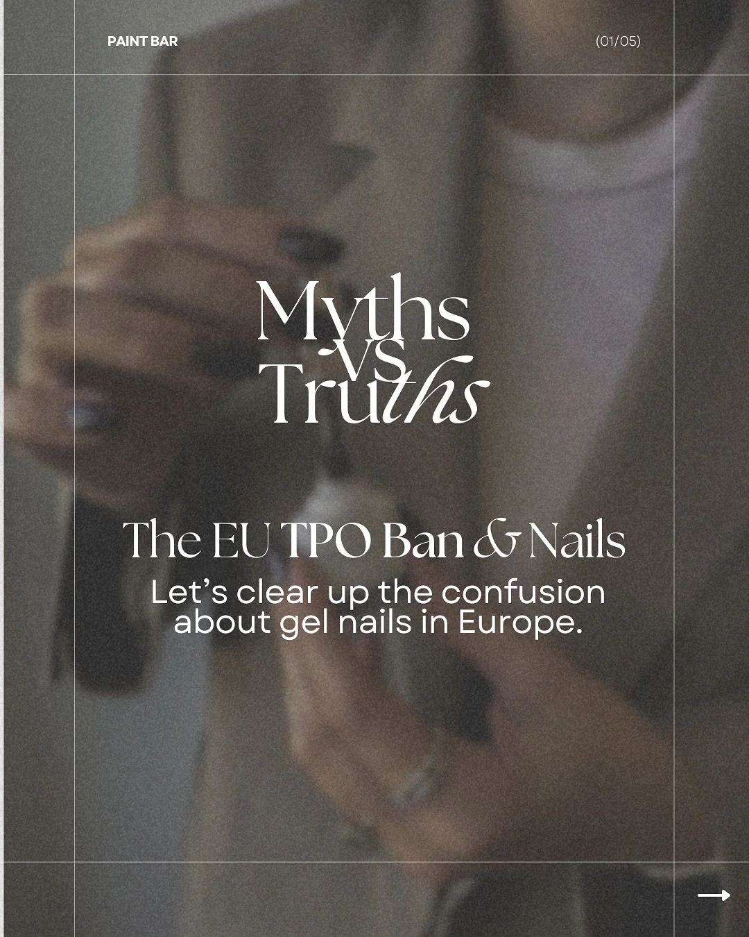 Here&rsquo;s the real story:
✔️ The EU banned one ingredient called TPO (trimethylbenzoyl diphenylphosphine oxide) from cosmetics.
✔️ Gel nails themselves are NOT banned.
✔️ Many brands (including our suppliers) have already reformulated and removed 