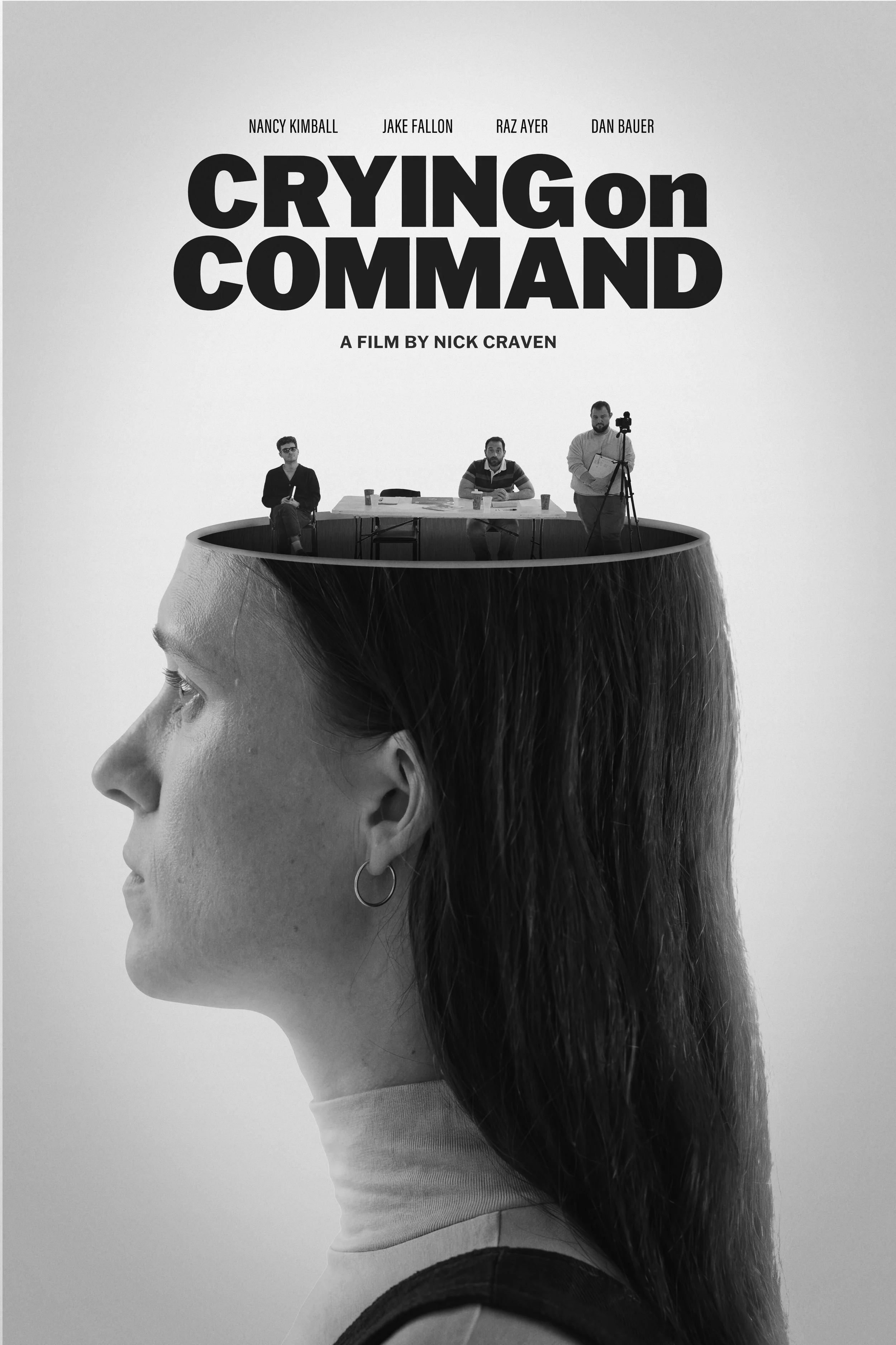  
   Crying on Command 
   Client: Jacob Fallon 
    
   
    Commisioned Poster for Nick Craven's 2024 short film.
   
 