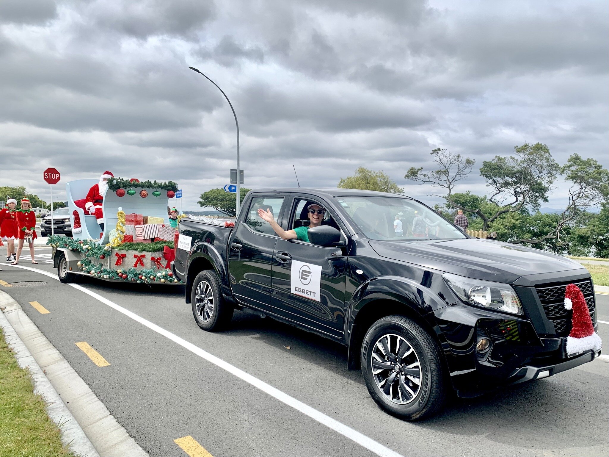 What a fantastic start to the festive season at the Taupō Santa parade!  Big shout out to Ebbett Taupo for sponsoring our amazing ute and to all the elves dishing out the lollies!