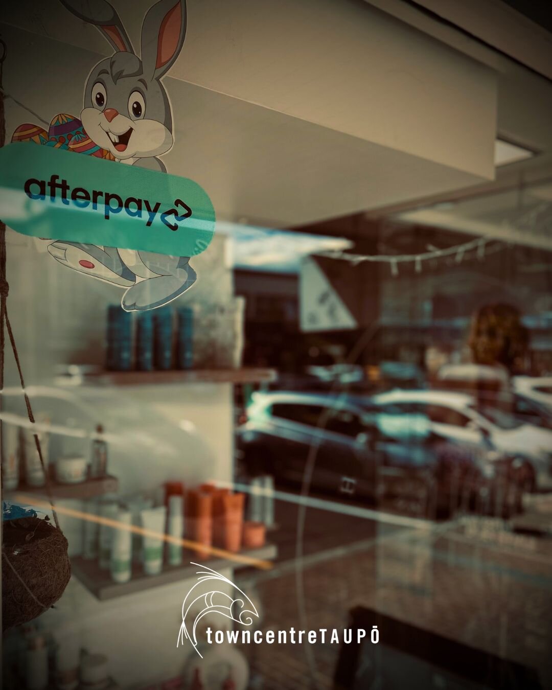 Easter Bunny Poem Hint #3:

Bunnies, bunnies all over town,
Can you find them all around?
Taupō Town Centre, you&rsquo;ll find their paw.
See at least 10 and be into the draw.

They may be high, they may be low, 
They may be&hellip;right under your n