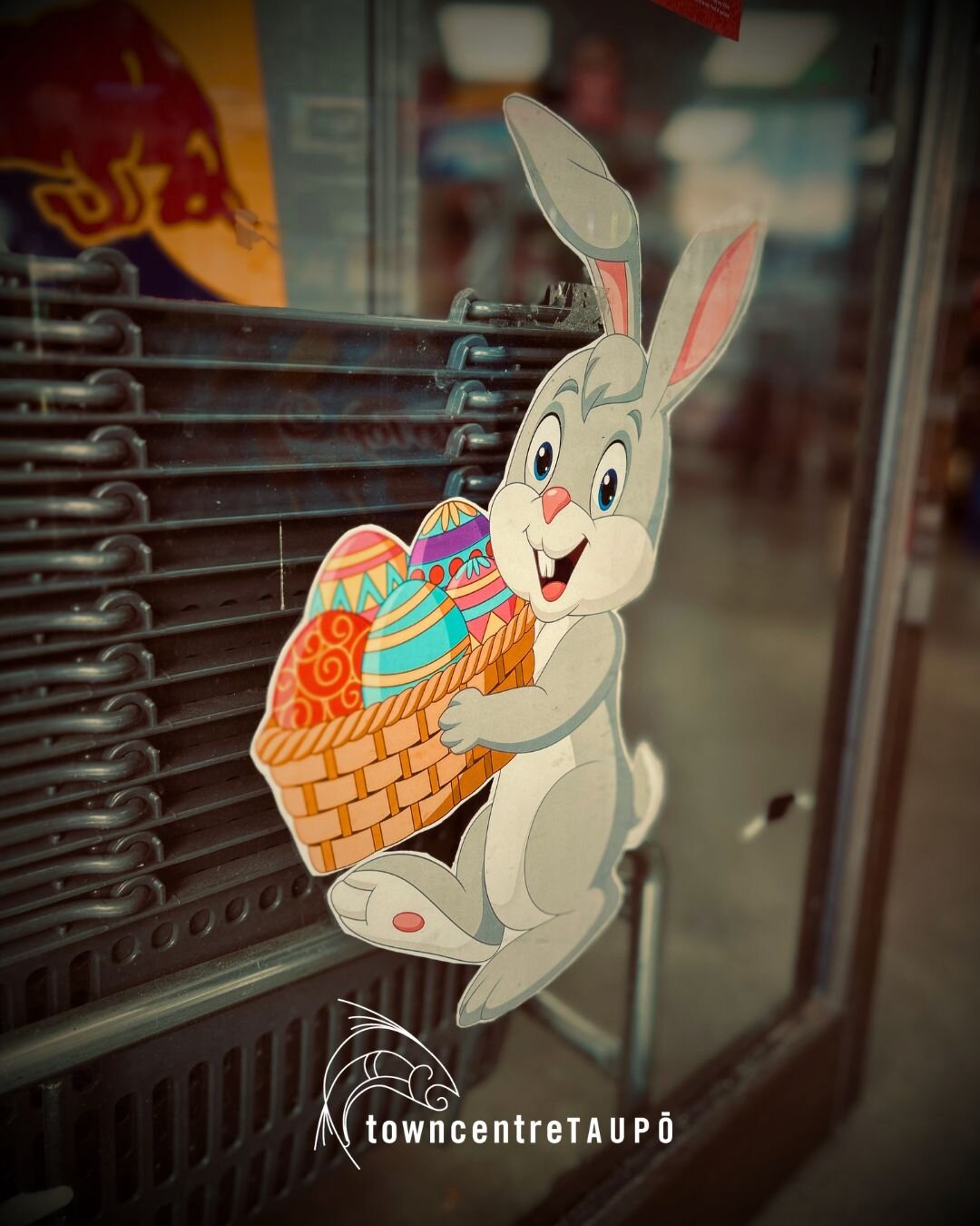 Easter Bunny Poem Hint #6:

Bunnies, bunnies all over town,
Can you find them all around?
Taupō Town Centre, you&rsquo;ll find their paw.
See at least 10 and be into the draw.

They may be high, they may be low, 
They may be&hellip;right under your n