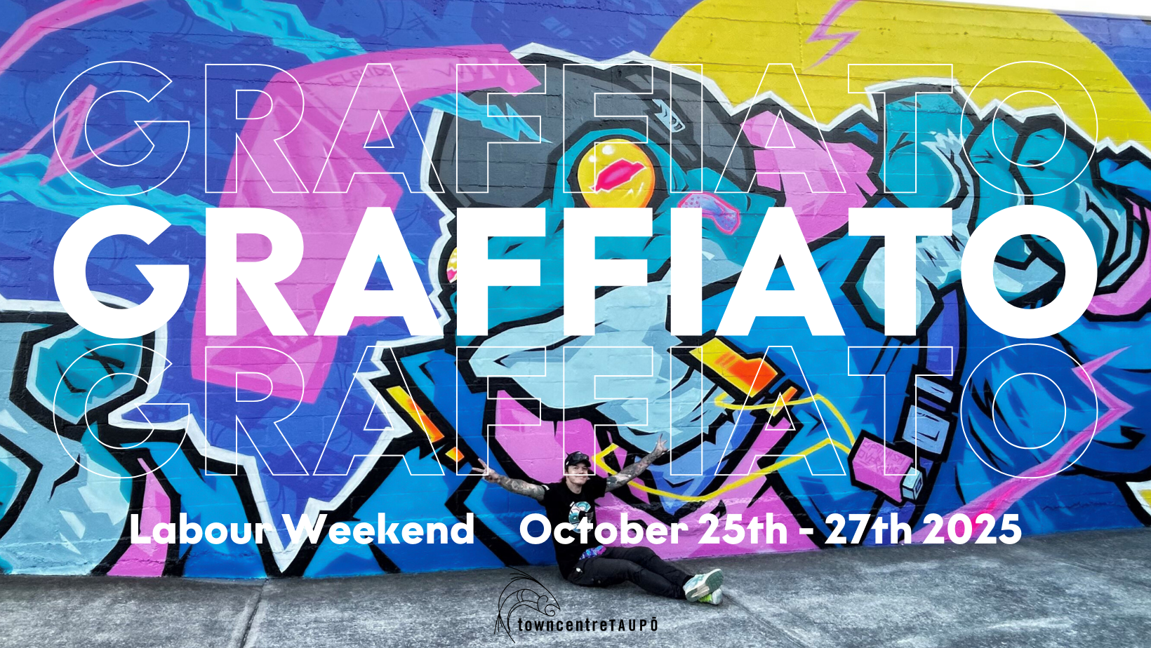 Graffiato: Taupō Street Art Festival 2025