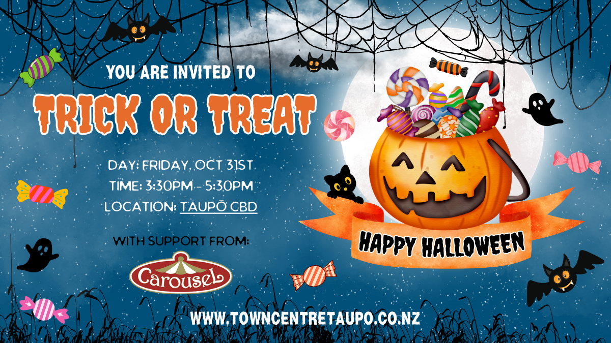 Halloween Trick or Treating - Taupō CBD