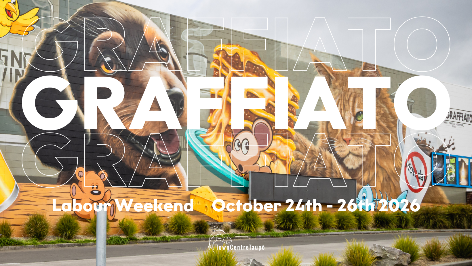 Graffiato: Taupō Street Art Festival 2026