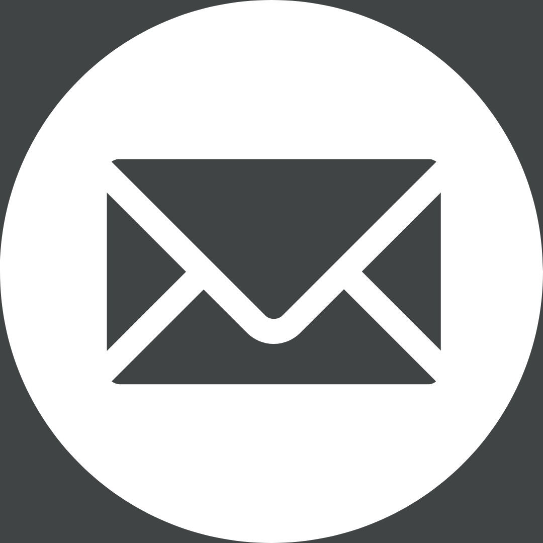 White E-Mail Icon