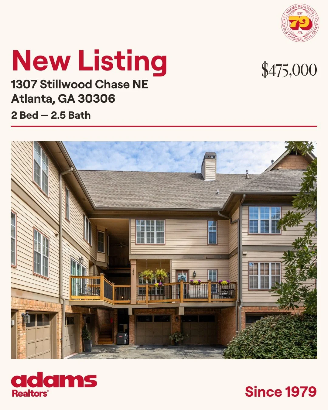 🌟 New Listing in Virginia Highlands🌟

🏡1307 Stillwood Chase NE
🛏 2 Bedrooms
🛁 2.5 Bathrooms
$475,000

Exclusive Listing Agent:
👩🏼 @meglpalmer 
📞 404.670.4762
✉️ meghan@adamsrealtors.com
.
.
.
#newlisting #virginiahighlands #adamsrealtors #int