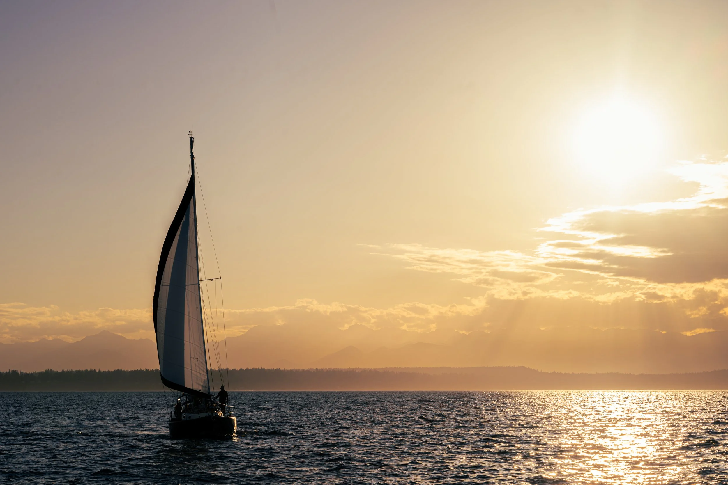 sunset sail