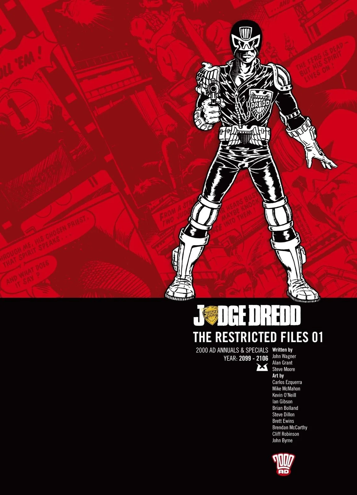 Comic Review: Judge Dredd The Restricted Files 01