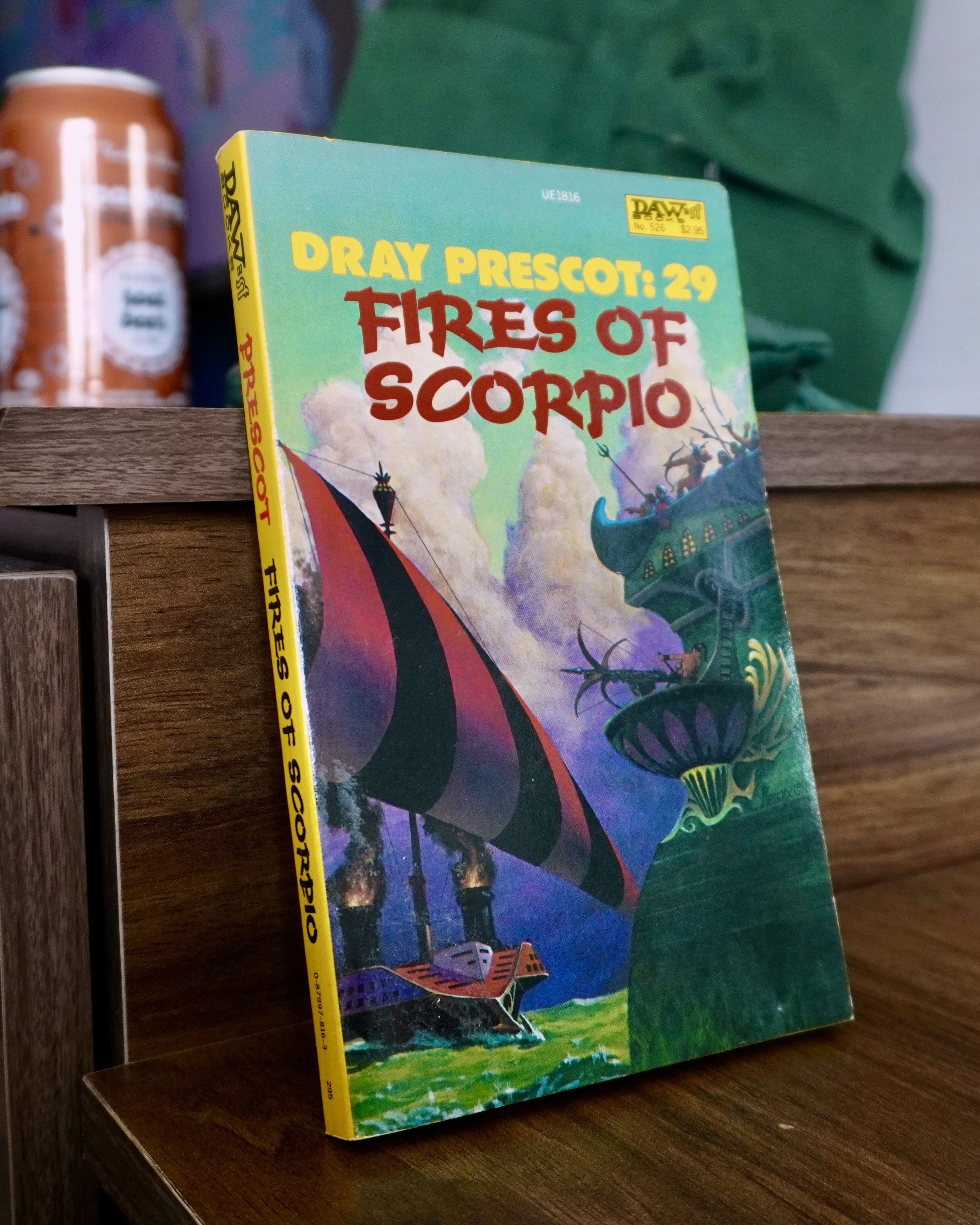 Book Review // Fires of Scorpio by Alan Burt Akers