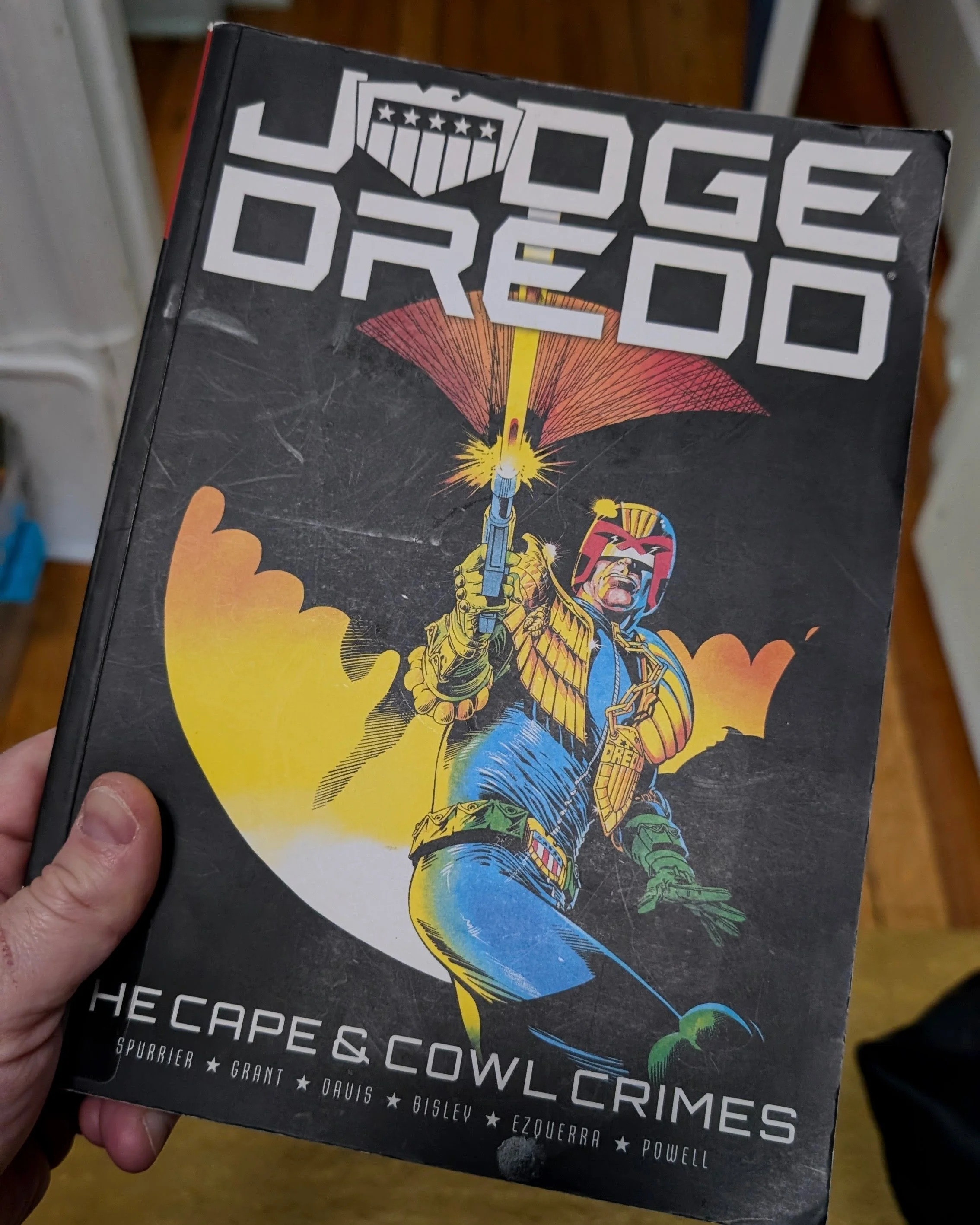 Comic Review // Judge Dredd: The Cape and Cowl Crimes