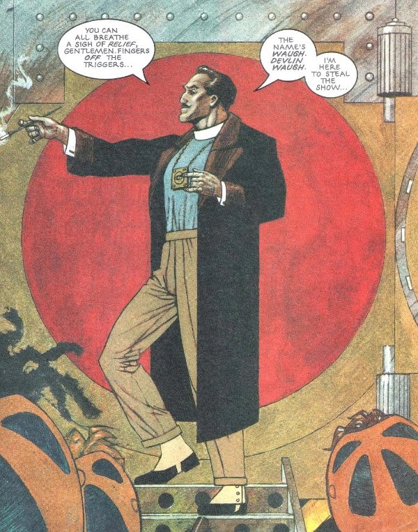 Comic Review // Devlin Waugh: Swimming in Blood