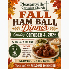 Ham Ball Dinner