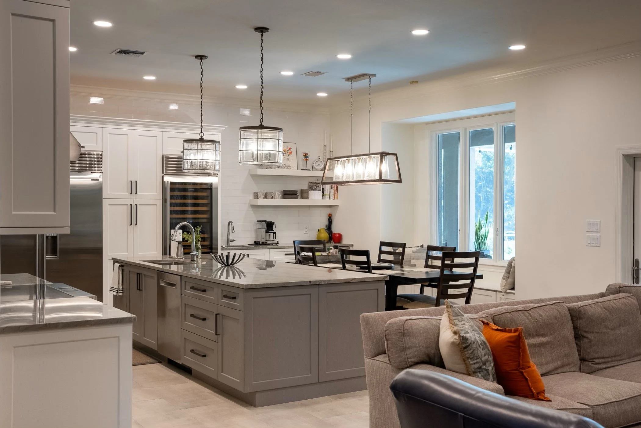 Kitchen by Leveline Construction, Inc.