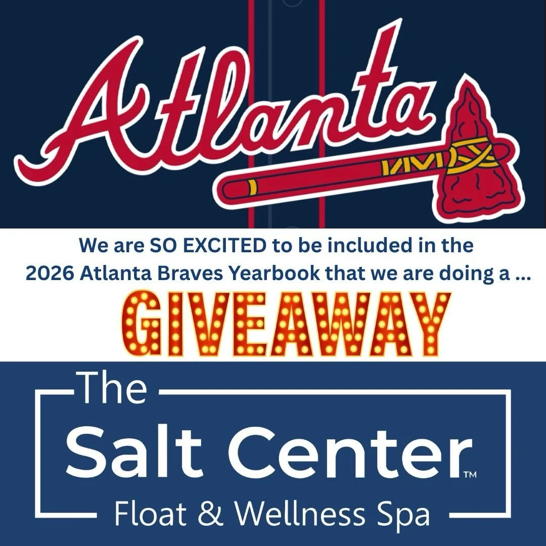 📣We are SO EXCITED to be included in the 2026 Atlanta Braves Yearbook that we decided to do a GIVEAWAY! 
You and a friend can win a SPA Day together! 
Includes:
2 Contrast Therapy (Cold Plunge/ Sauna) Sessions
2 IonCleanse 
2 Infrared Saunas
2 x 60 