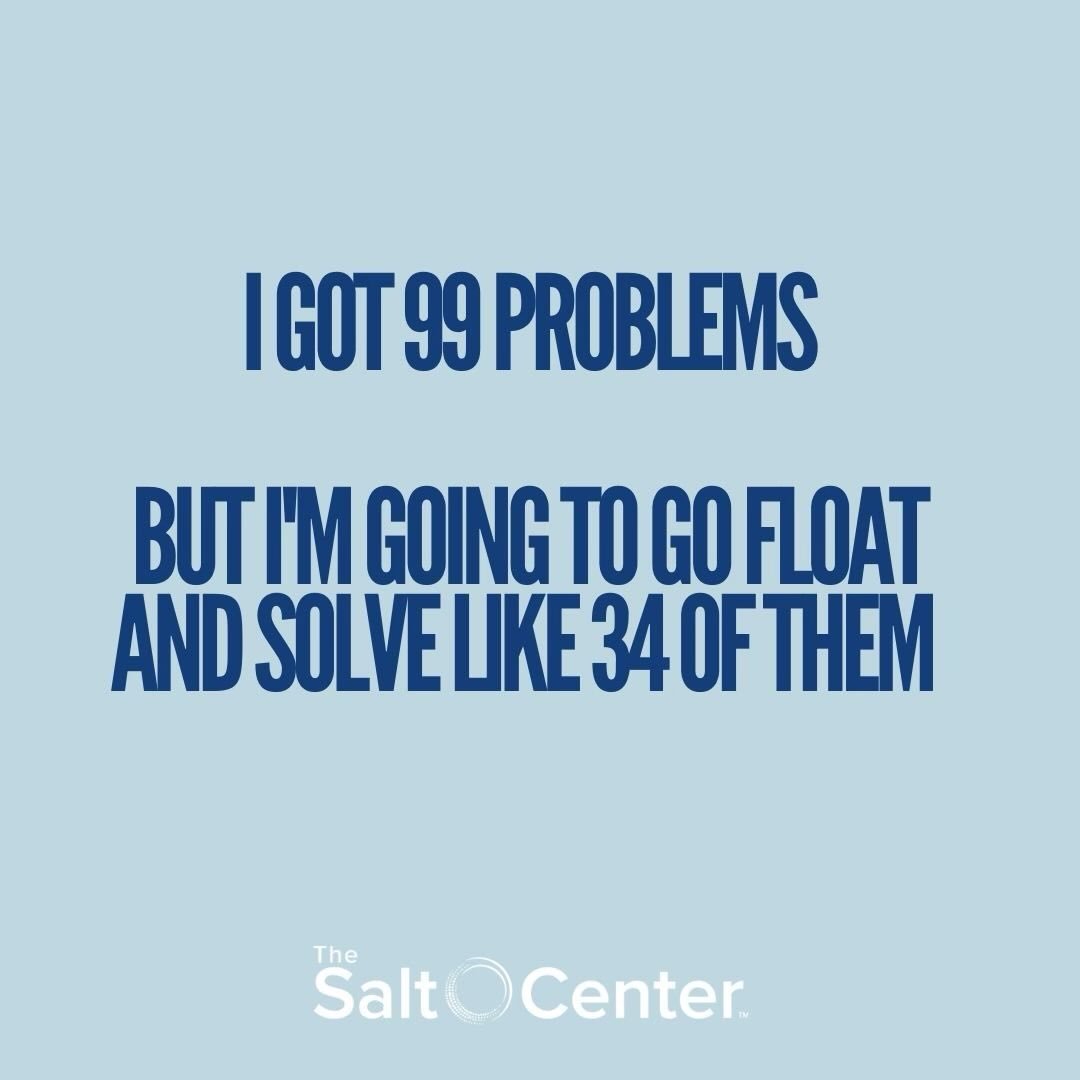 Let&rsquo;s get your Float booked!
New Client Special online @ TheSaltCenter.com