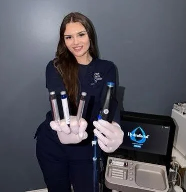 ⏰ It&rsquo;s time to NOURISH your skin!!!
Book your Skincare Wellness Session online or speak with one of our licensed Estheticians at our Front Desk. 
📣 Customised Peptide Boosters included with all Deluxe &amp; Plantinum Hydrafacials!