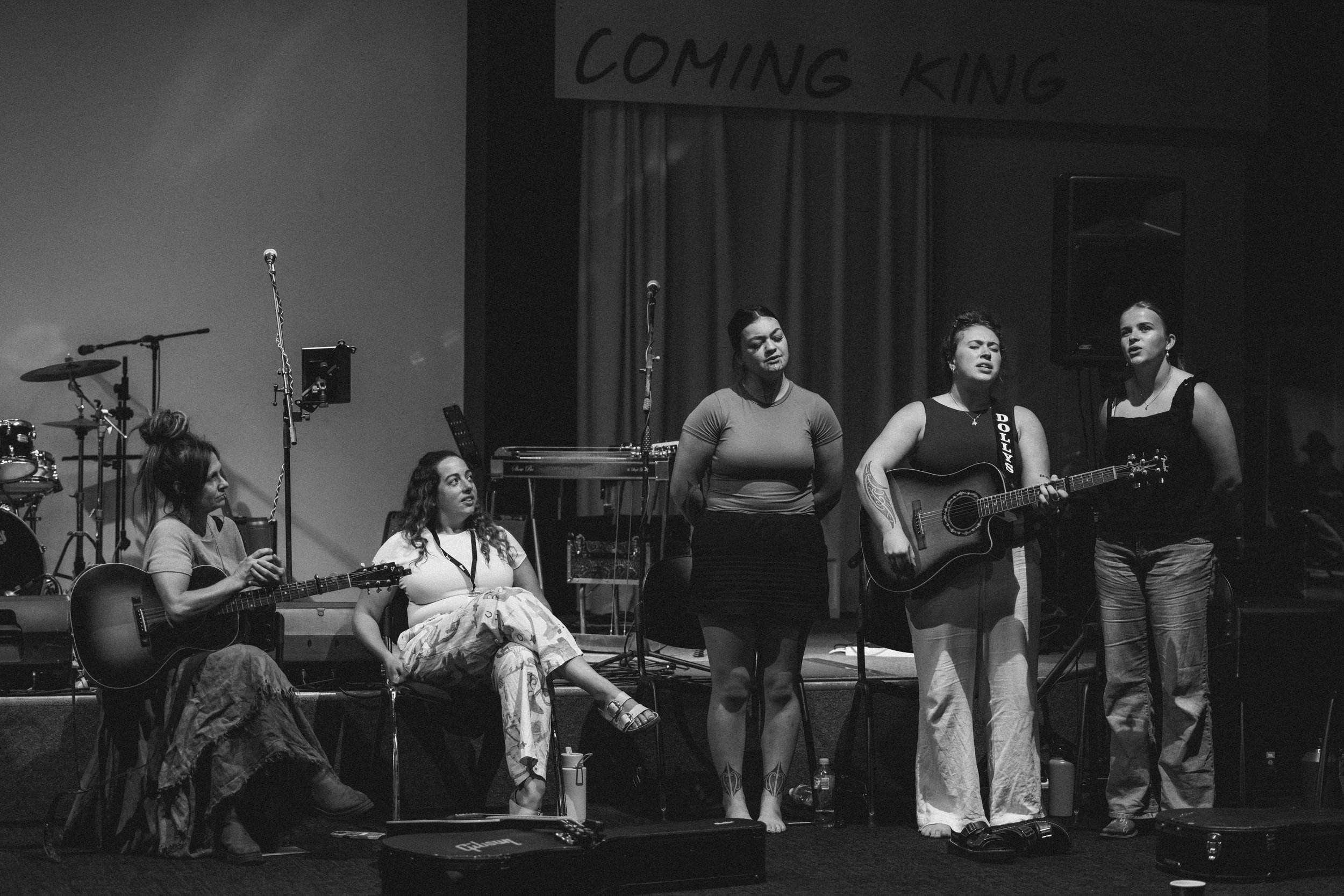 Tamworth Academy 2025 - Performing for Kasey Chambers