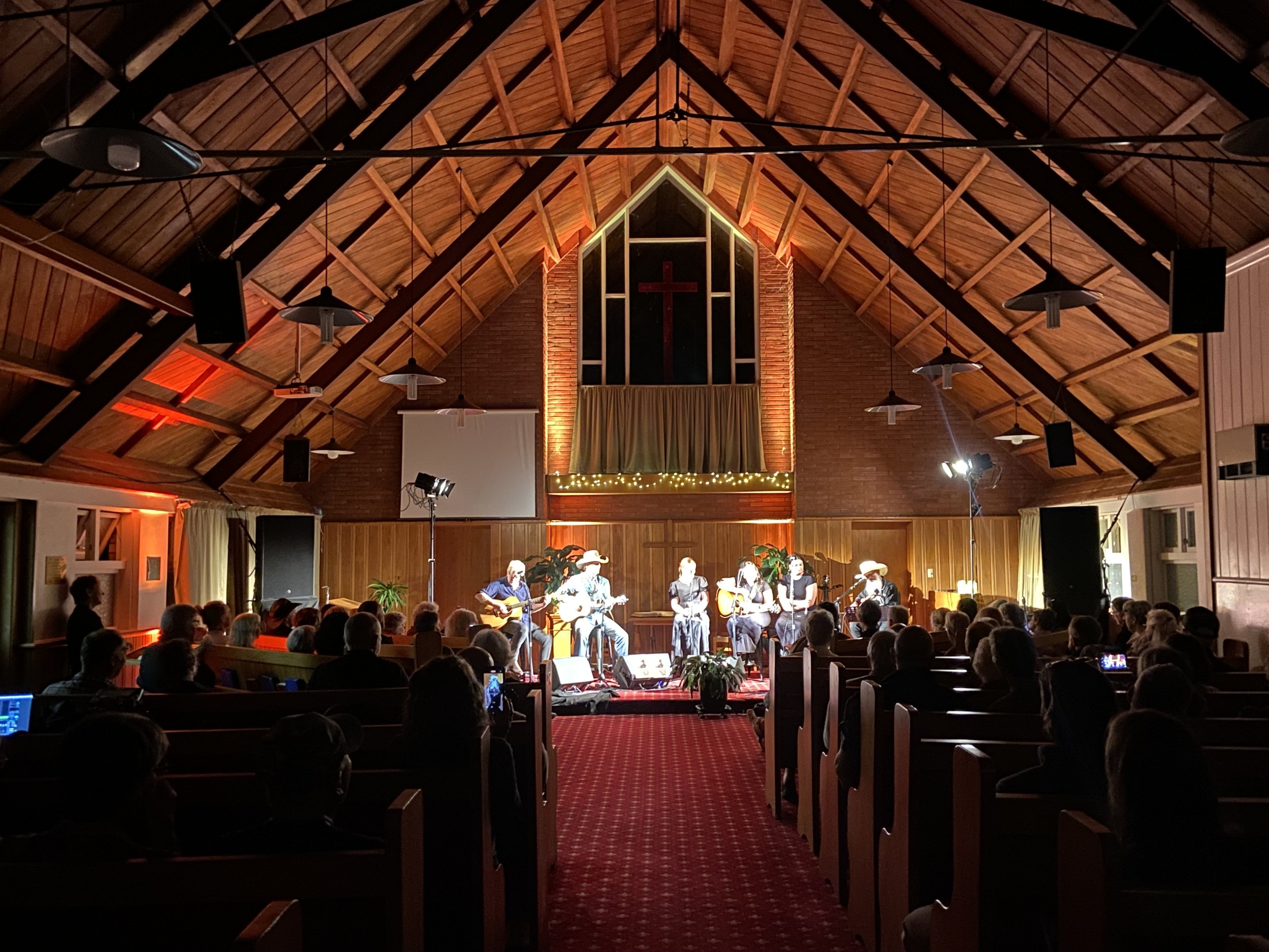 Raglans beautiful old church - Songwriters Showcase