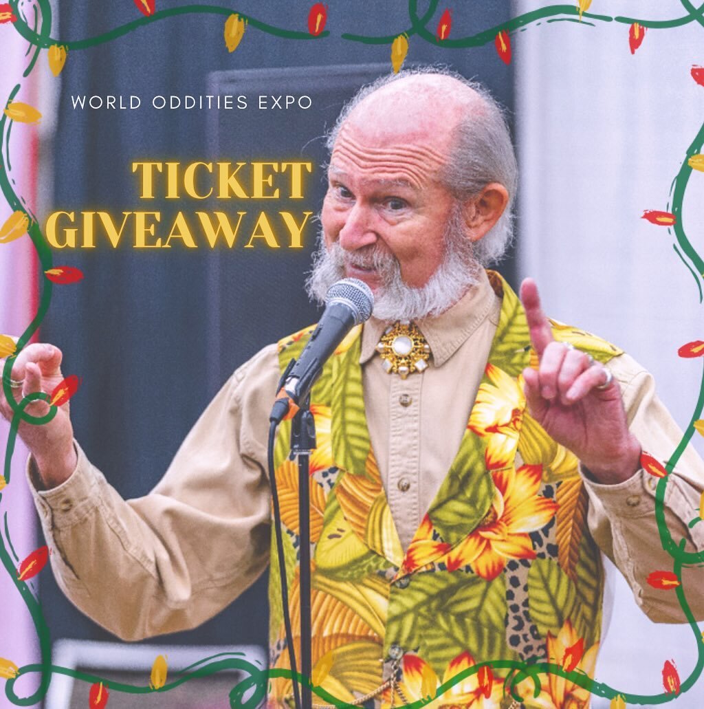 💝✨🎪 WOE HOLIDAY TICKET GIVEAWAY 🎪✨💝

Right now World Oddities Expo is giving away 20 FREE TICKETS! We have TEN PAIRS of tickets that we want to give YOU for ANY EVENT on our 2024 WOE Tour!
🎟️🎟️🎟️🎟️🎟️🎟️🎟️🎟️🎟️🎟️🎟️🎟️🎟️

📣 Here&rsquo;s 