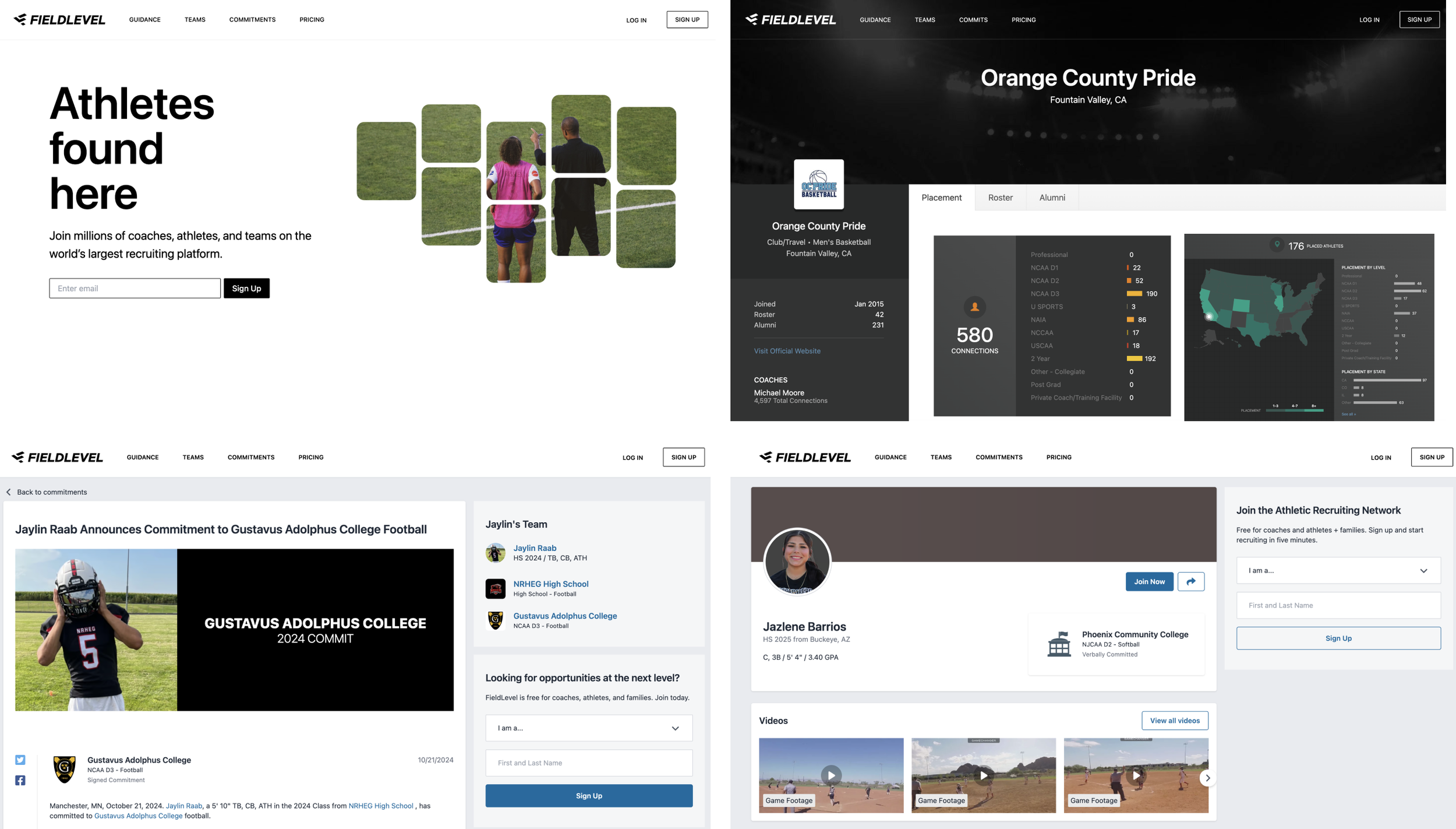 FieldLevel - Sports Recruiting Experience