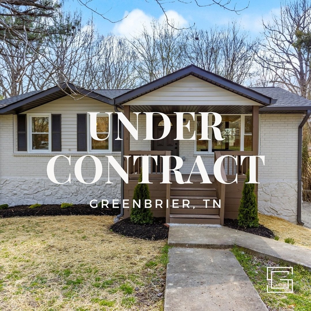 Under Contract! 🎉

I am excited to announce that my great first-time home buyer friend has found their perfect fit after keeping his eye on the home market for over two years! I could not be happier that we have a new homeowner in Greenbrier, and he