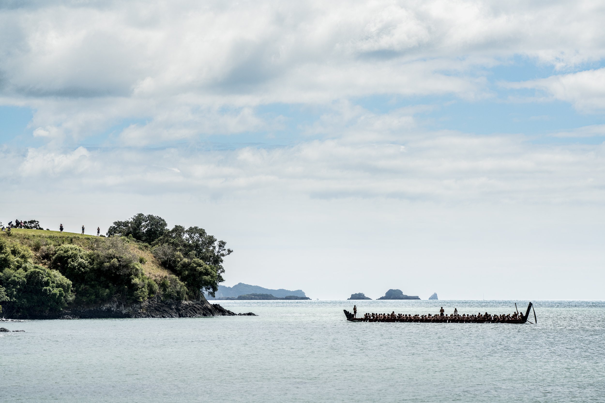 Ngātokimatawhaorua, the great Ngāpuhi waka taua and the largest regularly used ceremonial war canoe in Aotearoa.