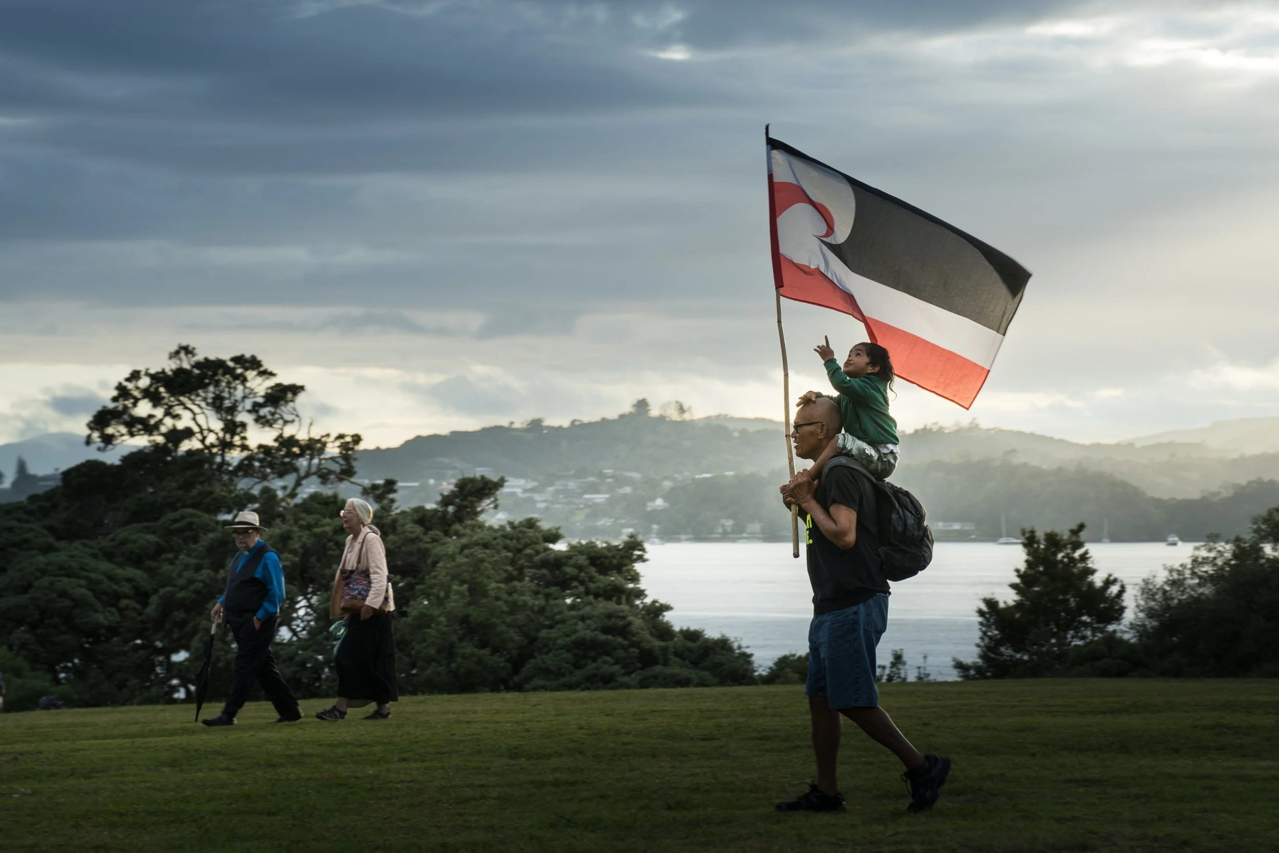 The Māori flag , the Tino Rangatiratanga flag — widely regarded as the Māori national flag.