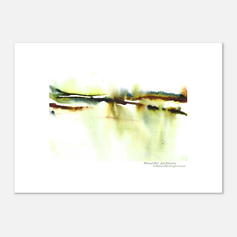 Wetland Mist   Fine Art Print