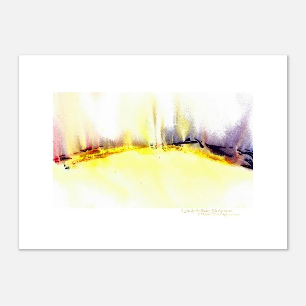 Lights By the Bridge    Fine Art Print