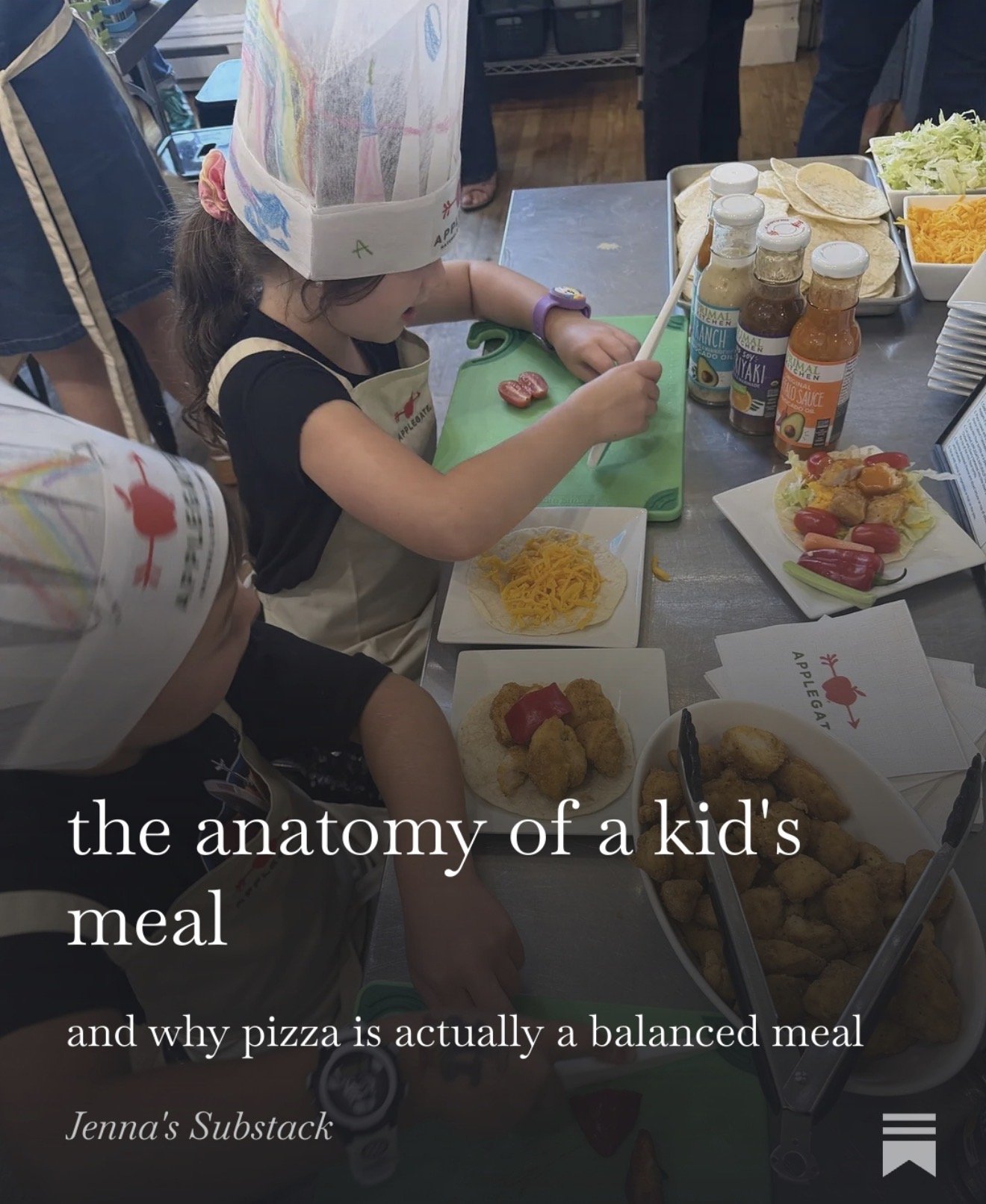 the anatomy of a kid’s meal…!