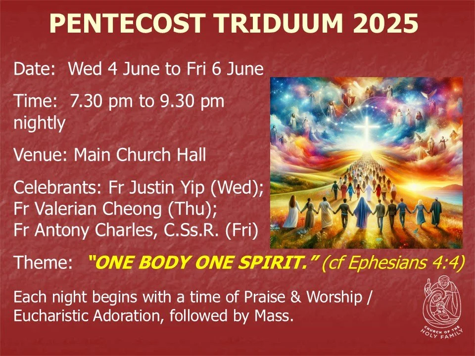 Pentecost Triduum 2025