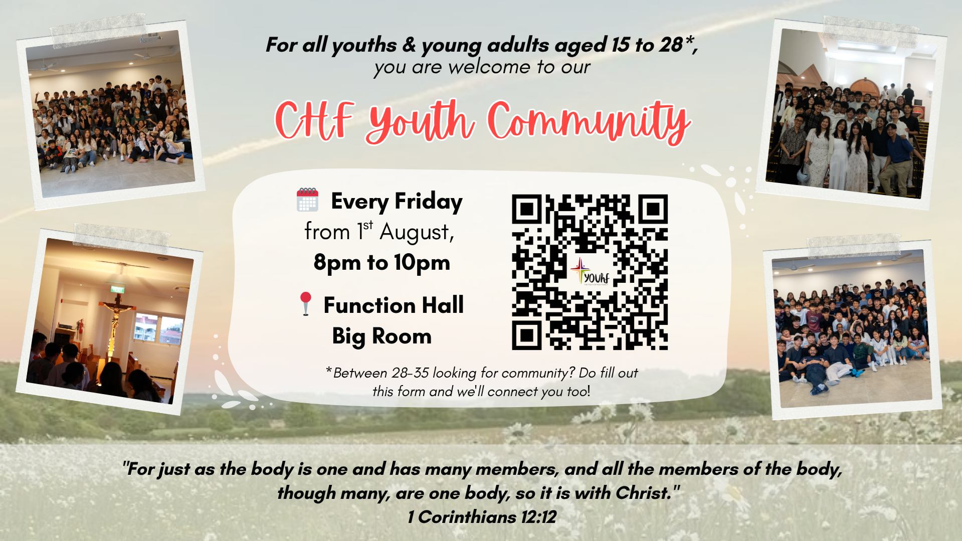 A New Season for Youth Faith Community!