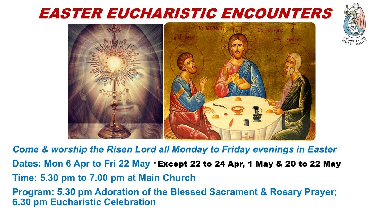 Easter Eucharistic Encounters