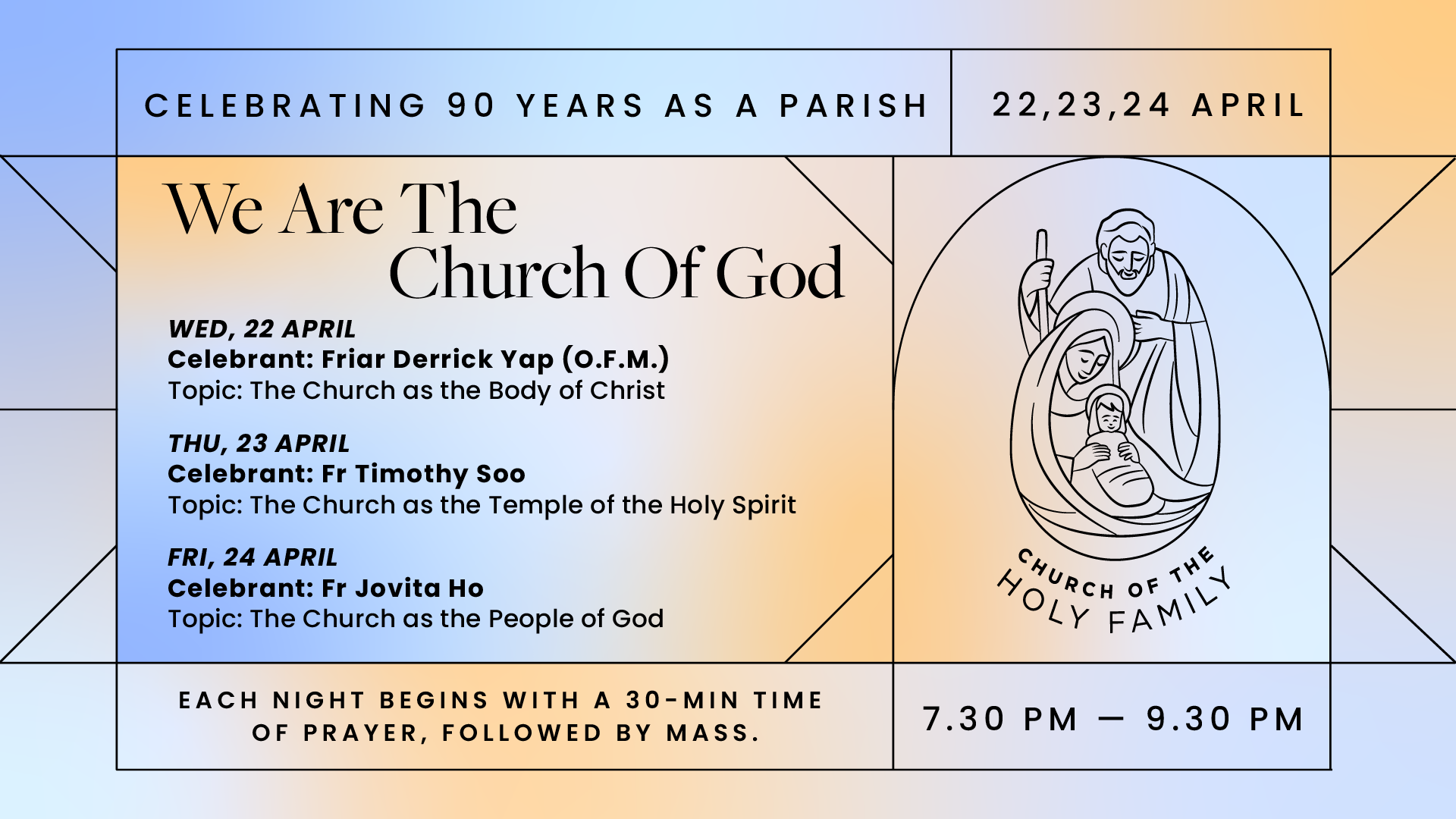 Parish 90th Anniversary Triduum