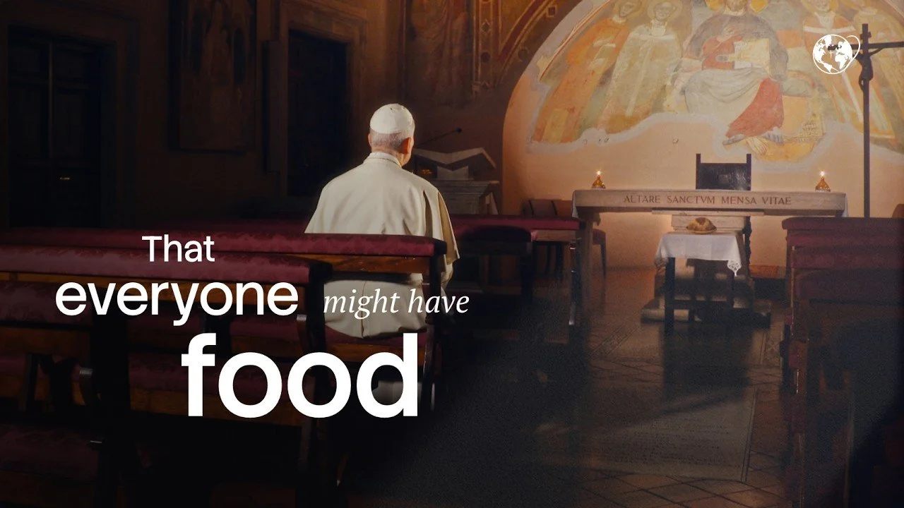 Pope's Prayer Intention (May 2026): That everyone might have food