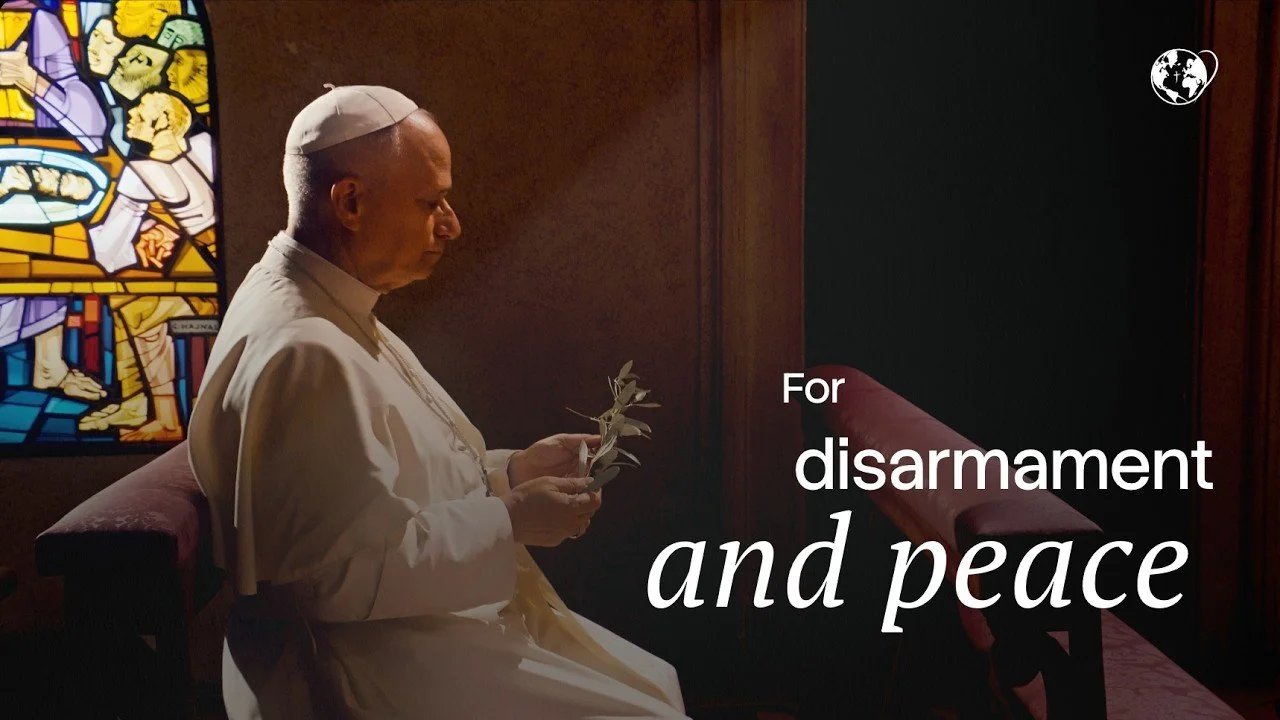 Pope's Prayer Intention (MAR 2026): For disarment and peace