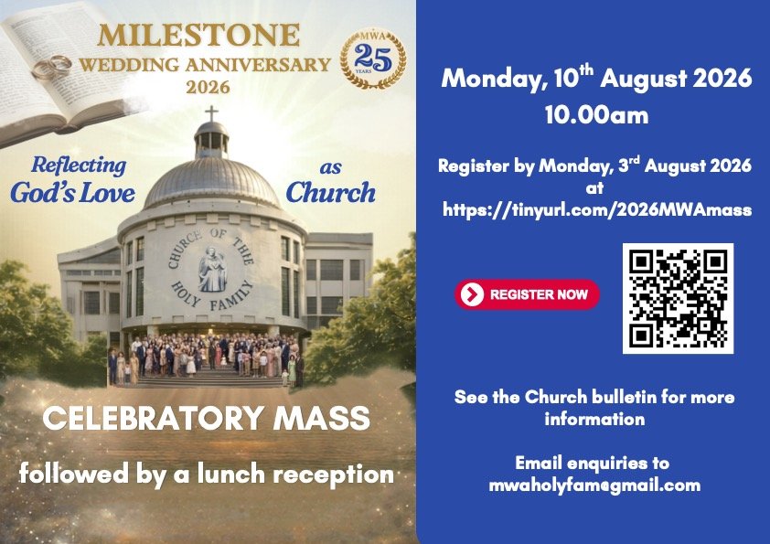 2026 Milestone Wedding Anniversary Mass
