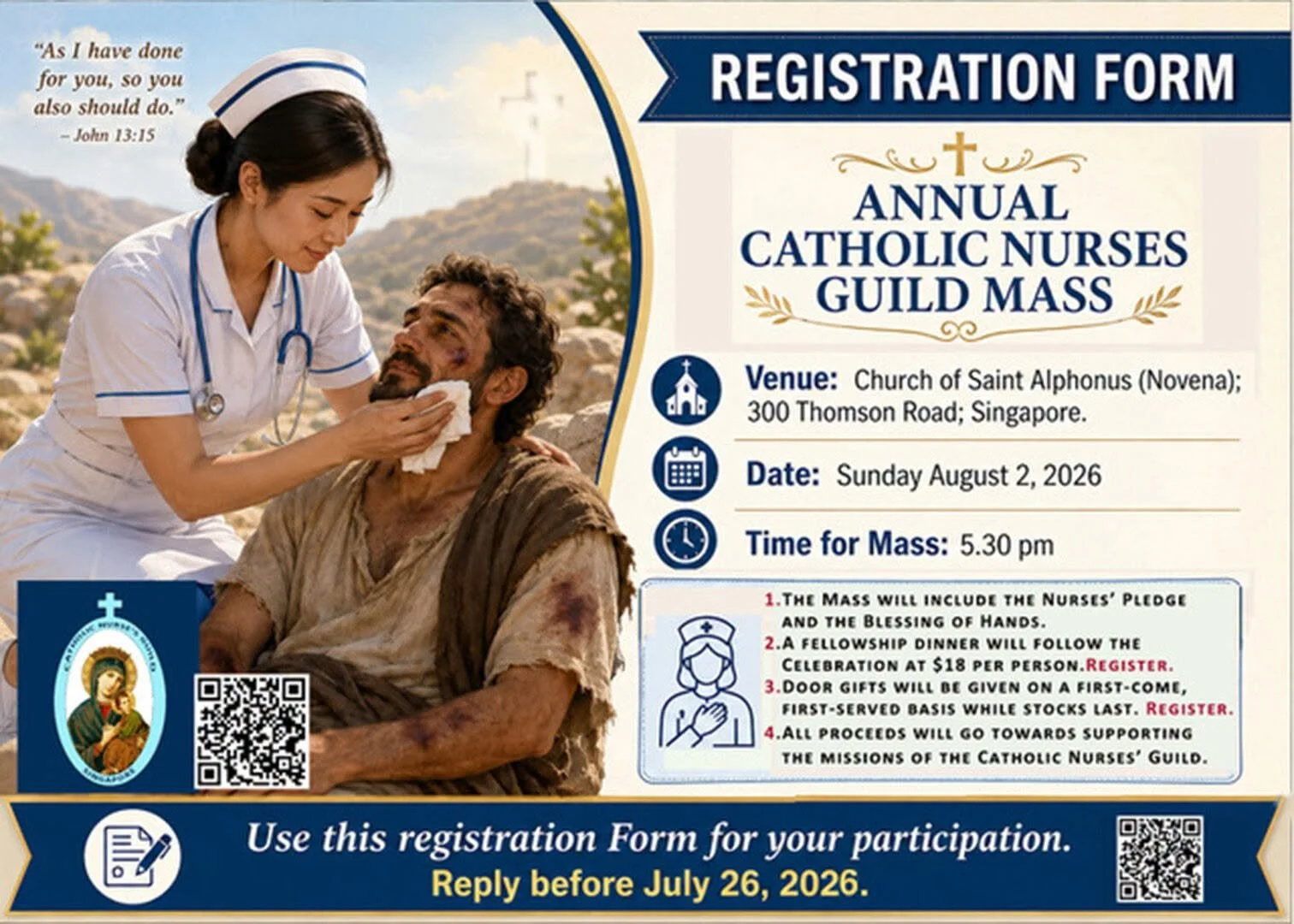 Catholic Nurses' Guild Annual Mass &amp; Blessing 2026