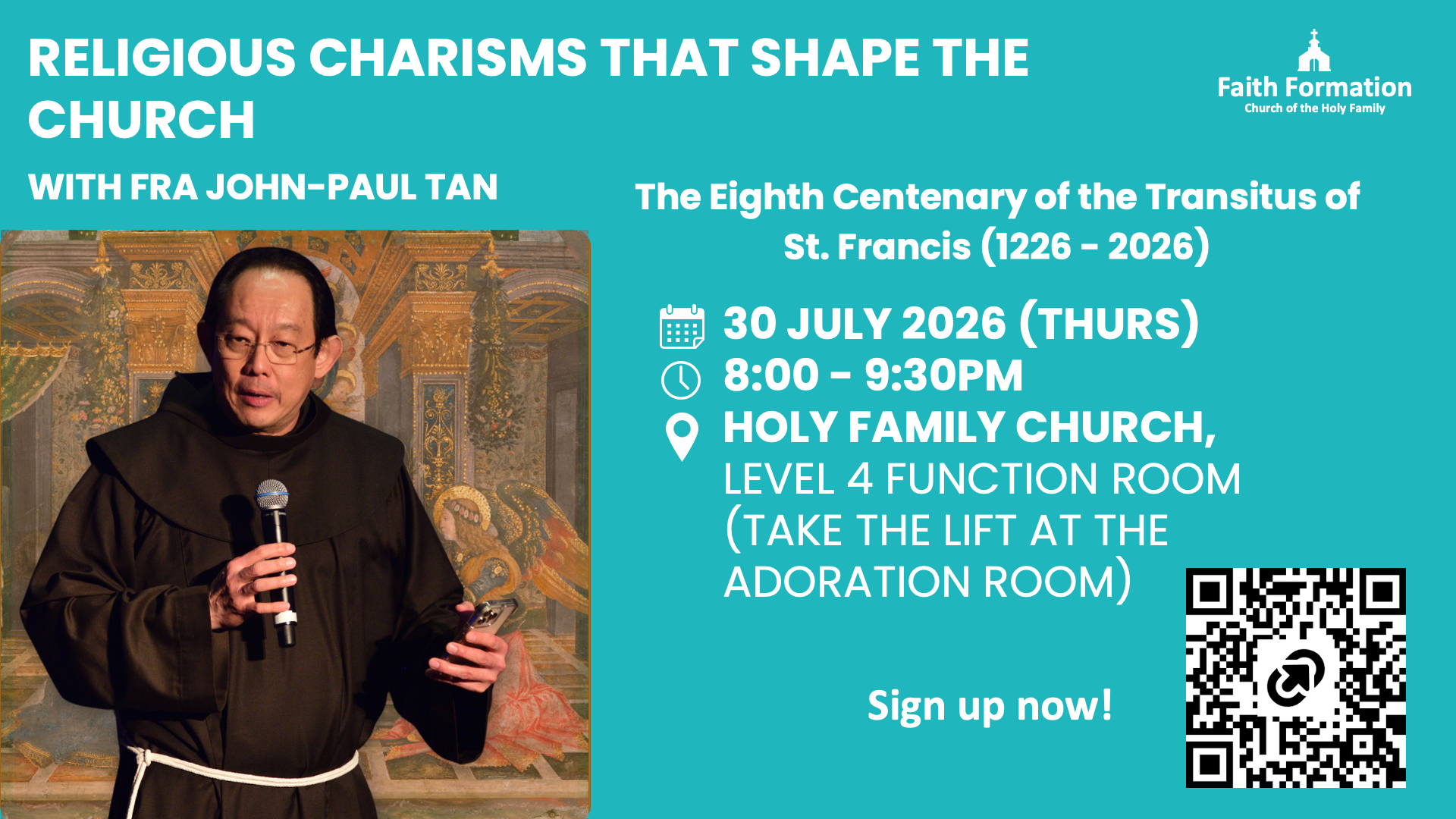 Religious Charisms that Shape the Church with Fra. John Paul