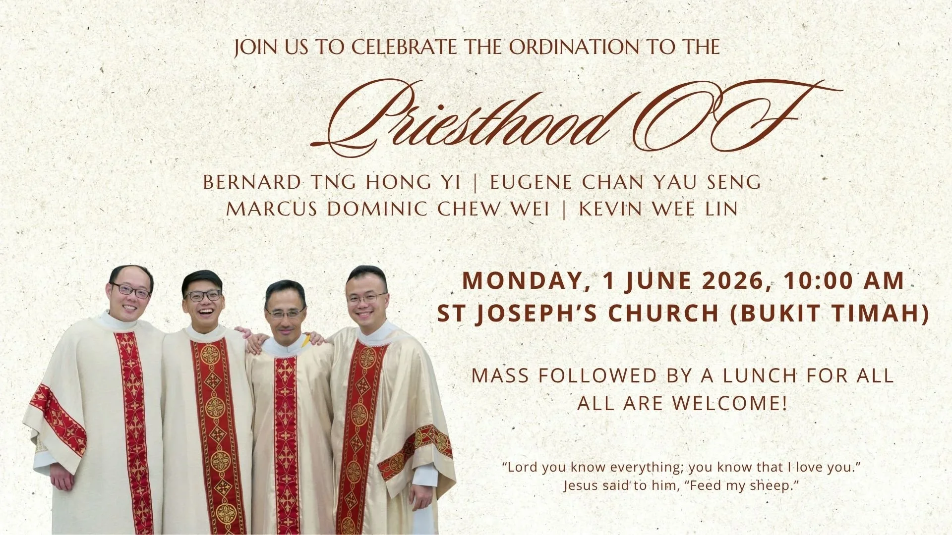 Sacerdotal Ordination 2026