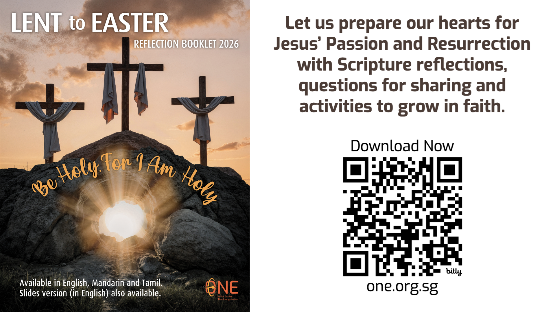 Lent to Easter Reflection Booklet 2026