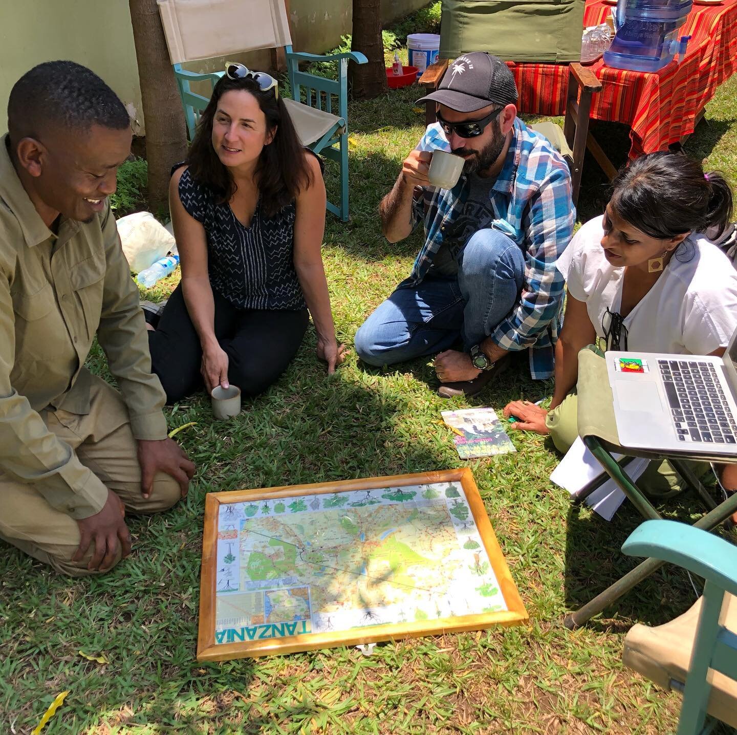 Bannikin team members Eduardo and Jillian are beyond ecstatic to be in Tanzania with our newest client @tanzania_journeys Tanzania Journeys, meeting the incredible guides and team to strategize new partnership development actions. Being abroad again 
