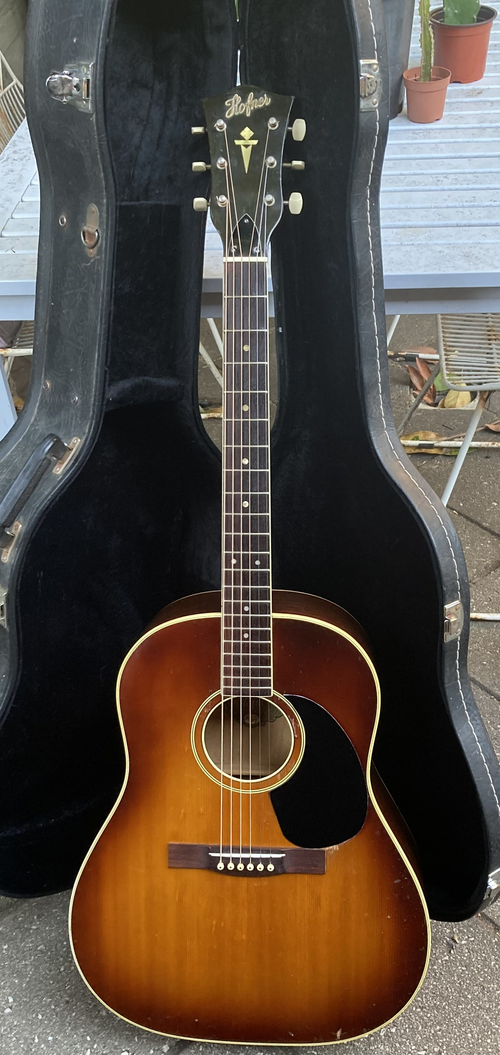Hofner 491 Sunburst c.1967 — Matt's Vintage Guitars