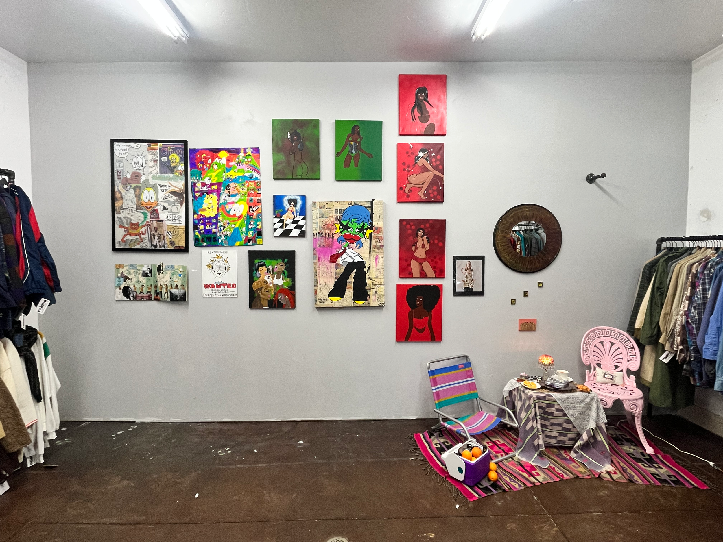 2025 GCBGD Group Art Show Collab @groovychrismultimedia @wotownsd -Installation