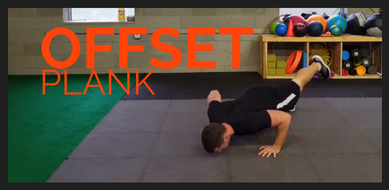 OFFSET PLANK &amp; PUSH-UP (GREAT CORE FOR BMXERS)