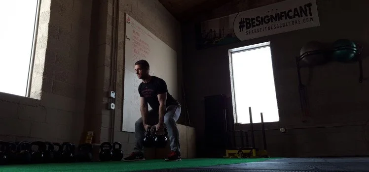 Tip: set up for the deadlift