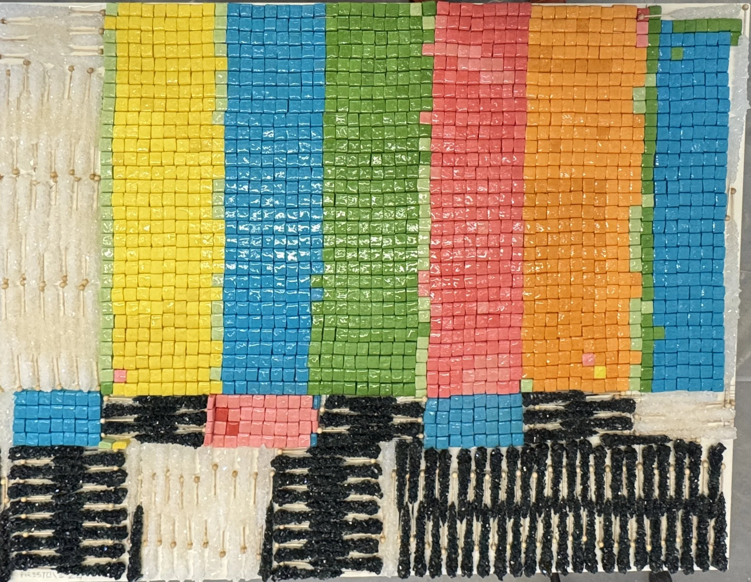 Emergency Broadcast System: After Us
36"H x 48"W
Starburst Candy. Rock Candy. 