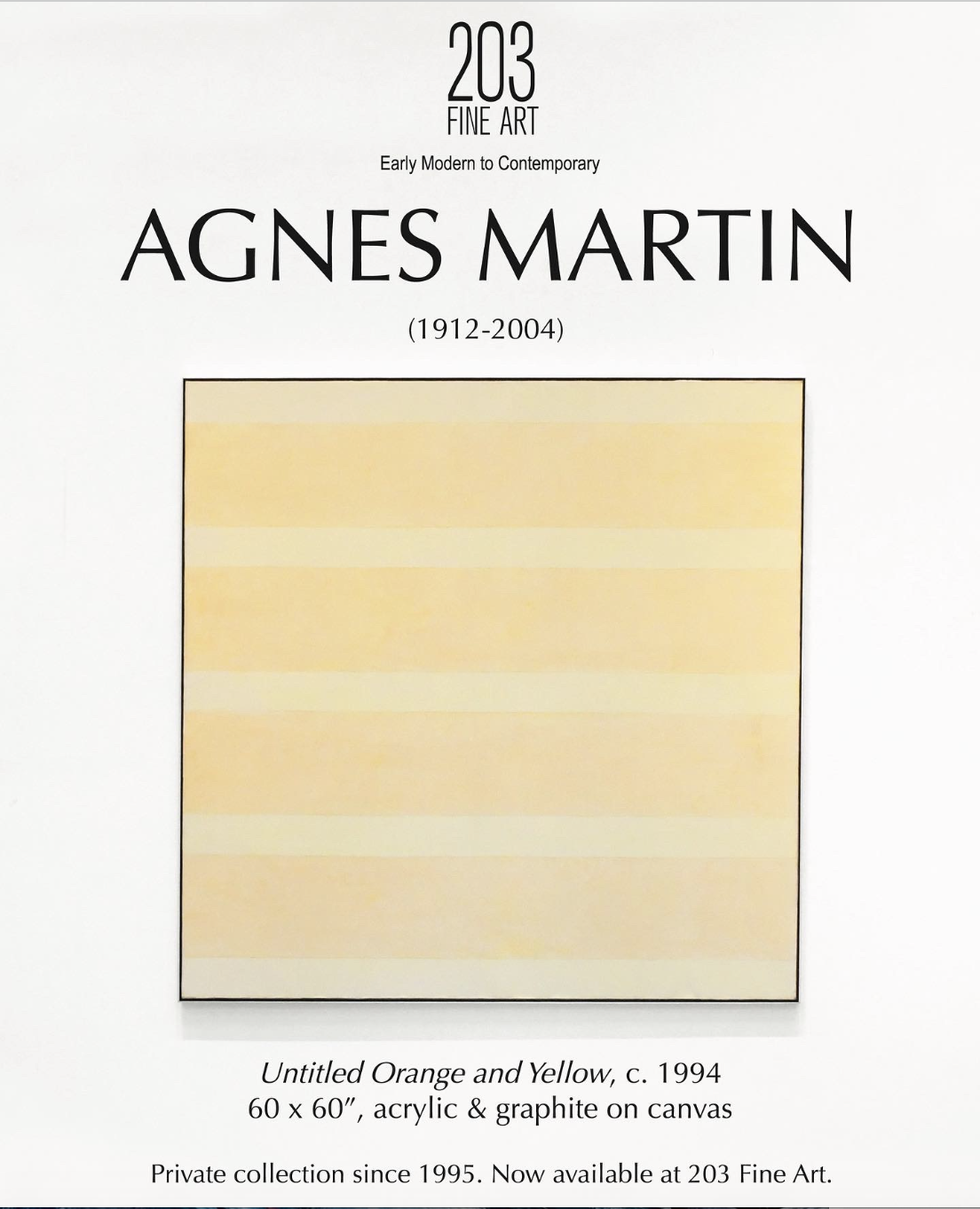 Into That Light: Agnes Martin &amp; NMWA Artist Talk