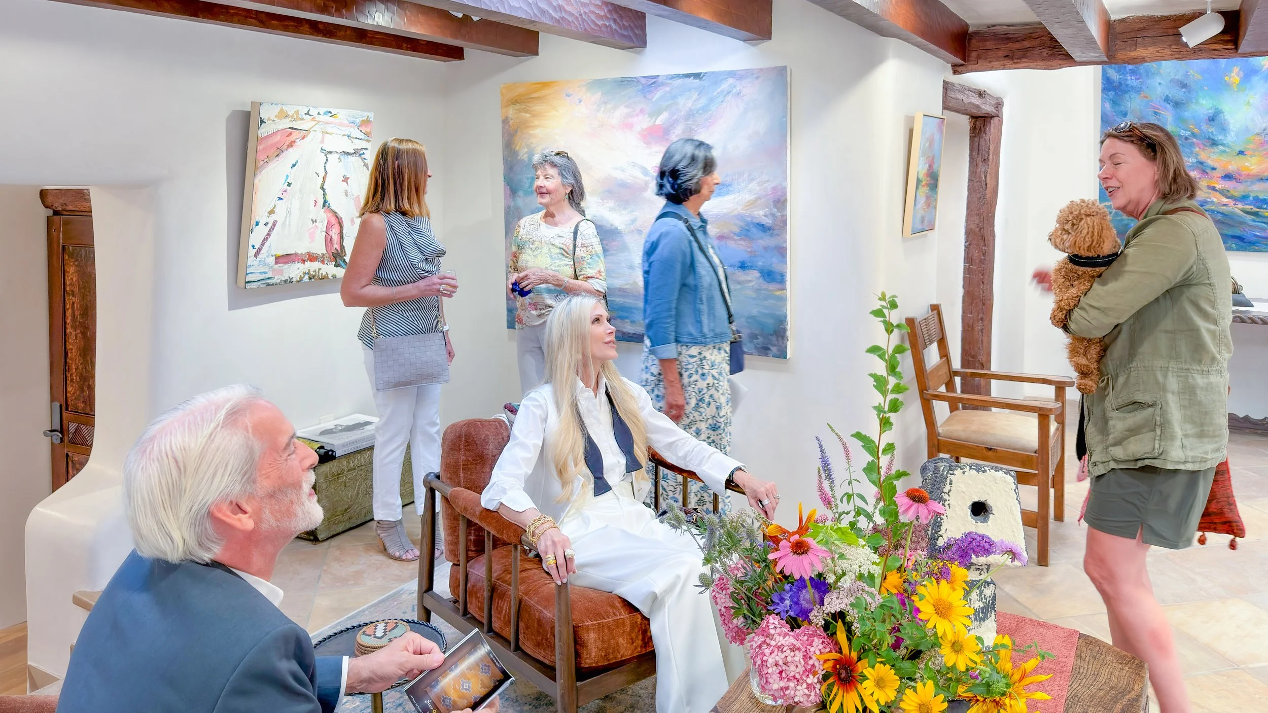 Robbi Firestone Welcomes the National Museum of Women in the Arts to Her Solo Show